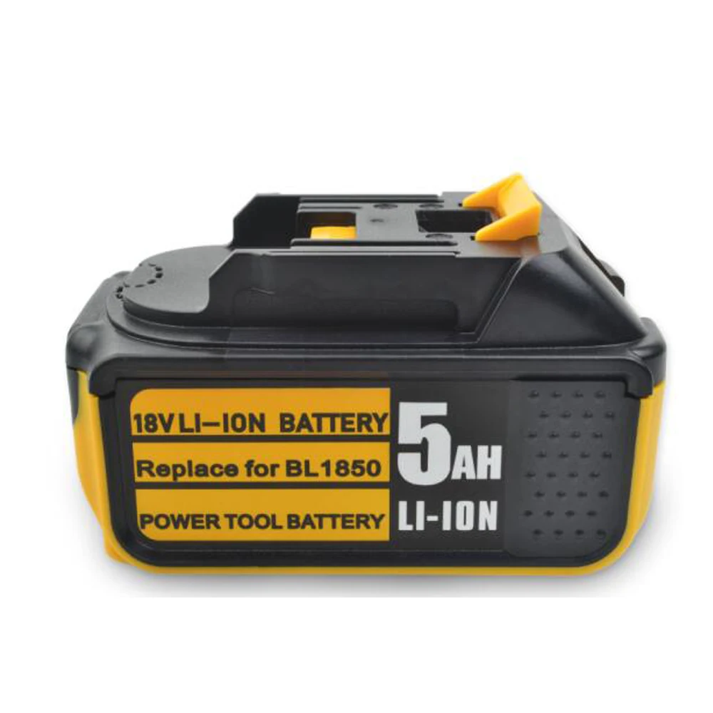 5Ah 6Ah Li-Ion Батарея для Makita 18V BL1860 BL1850 BL1840 194205-3 Мощность инструмент с светодиодный