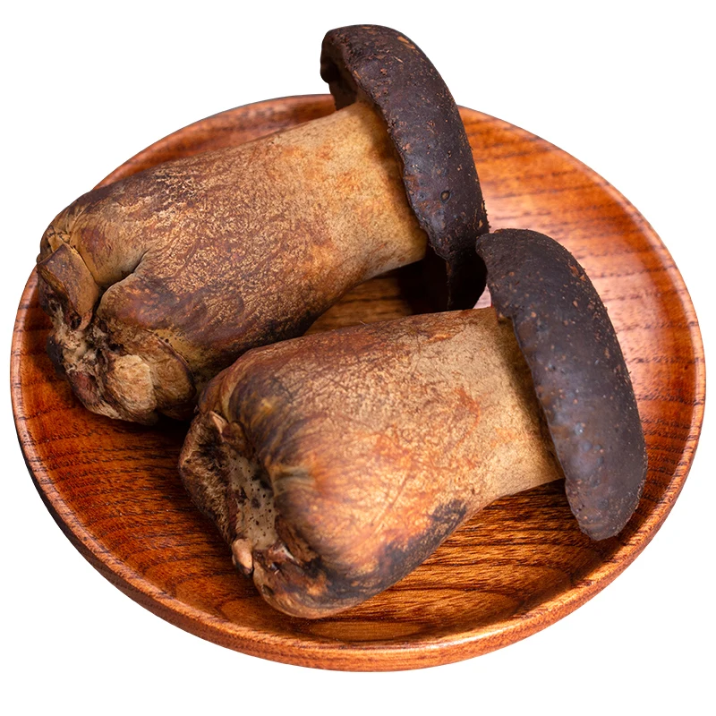 

Fresh black 500 g porcini mushrooms cattle liver mushrooms
