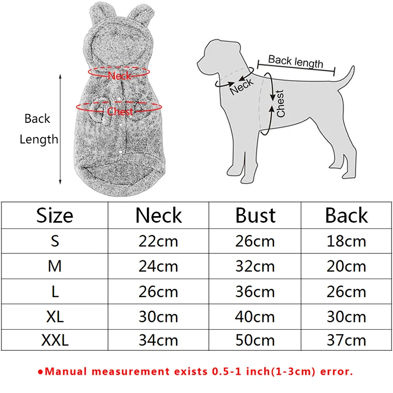 

Pet Cat Dog Clothes Pet Puppy Warm Coat Jacket For Small Dogs Cats Chihuahua Winter Costume Comfort Coat Clothes Clothing Cat