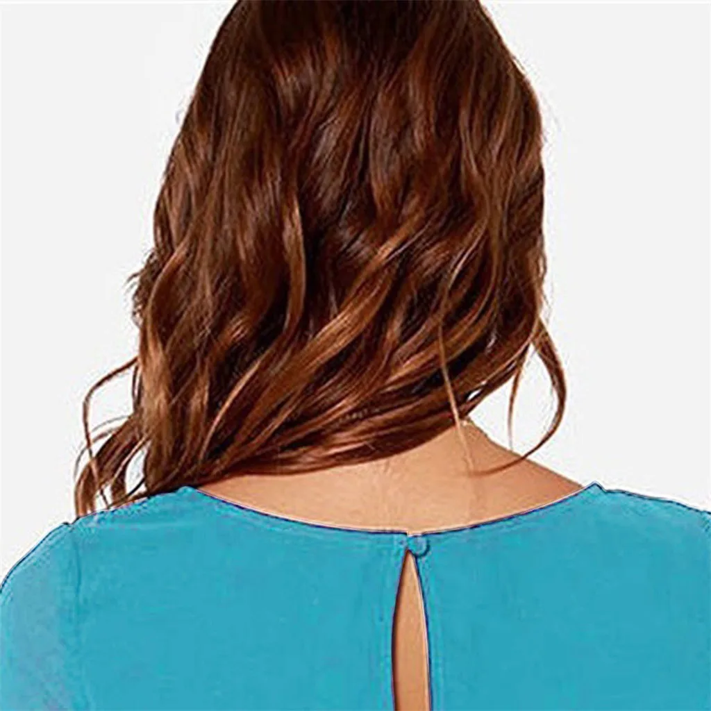 Модные Женские однотонные толстовки Дамский круглый вырез с длинным рукавом