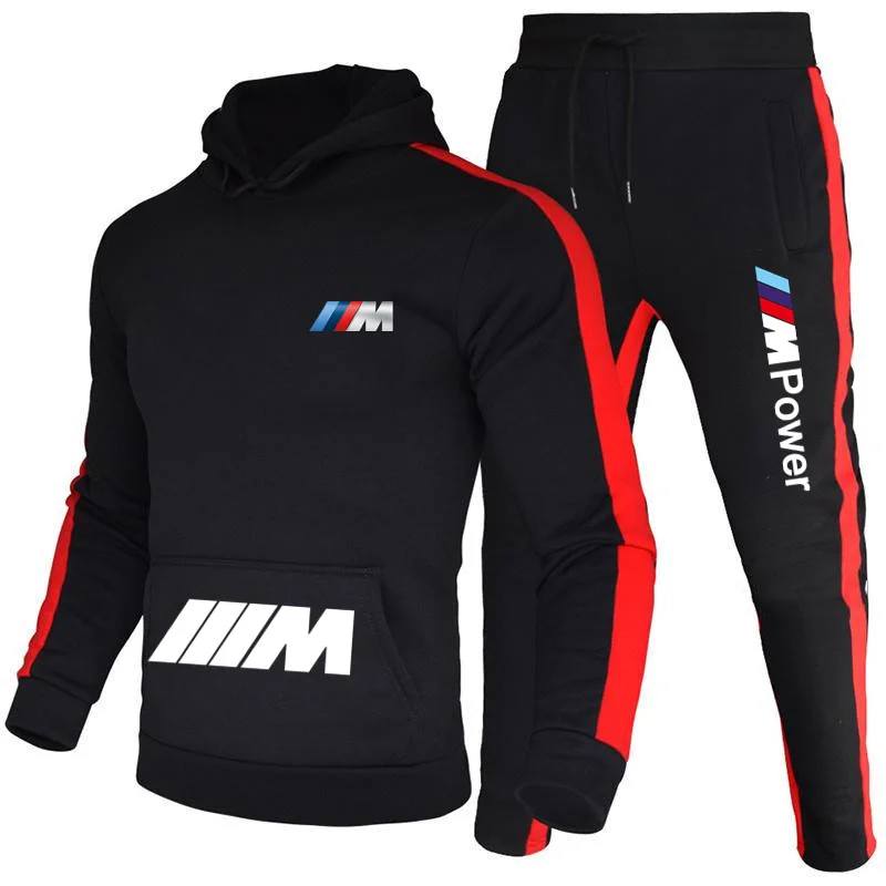 Спортивный костюм мужской из 2 предметов свитшот с капюшоном и спортивные штаны