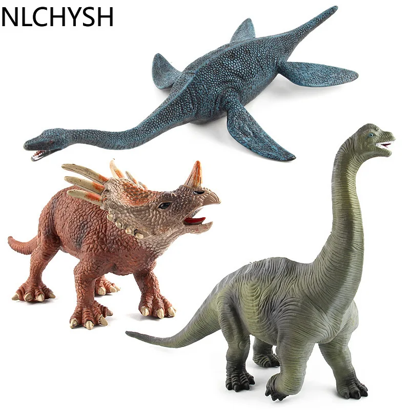 

Big Size Dinosaur Toy Plastic Gorilla Toys Dinosaur Model Brachiosaurus Plesiosaur Action Figures Kids Boy Gift Free Shipping