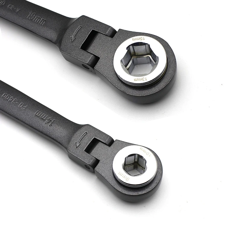 Гаечный ключ с трещоткой быстрый гаечный головка шипами набор головок зубчатой