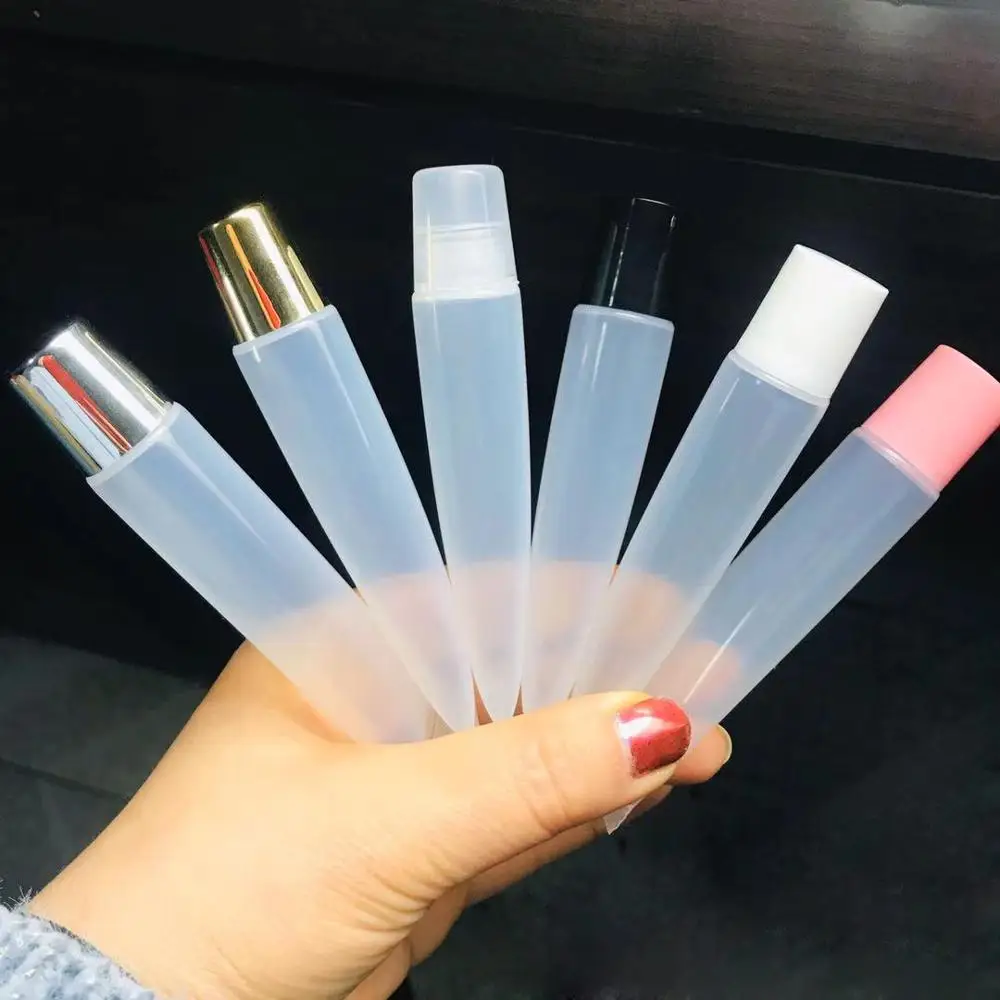 

30/50PCS 10ml 15ml 20ml Lip gloss Tube,Gold cap Empty Lipgloss Soft Hose container,Makeup Squeeze tubes,Cosmetic packing