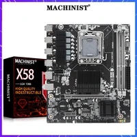 x58 desktop motherboard lga 1366 support xeon series processo and reg ecc ddr3 ram 1600mhz memory r m atx usb 2 0 amd rx