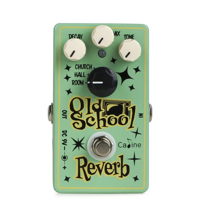 Acessórios de Guitarra Caline School Reverb Pedal Efeito Guitarra Cp-512 Old