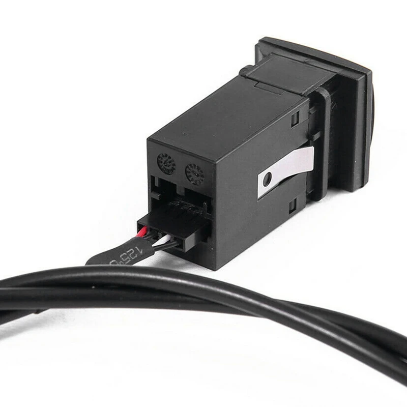 

Car AUX in Socket&Cable Wire Harness Switch for Golf MK5 MK6 Scirocco RNS510 RCD510