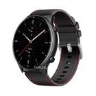 Ремешок из натуральной кожи для Amazfit GTR2 2e Pace Stratos3 2, деловой Повседневный Браслет для huami Amazfit GTR 3 Pro 47 мм, 22 мм