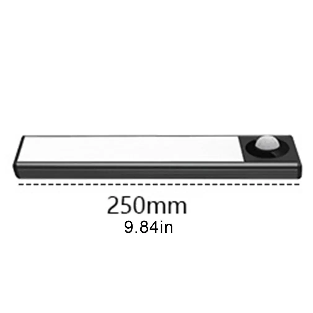 

LED Smart Ultra-Thin Human Body Infrared Sensor Light 2.6W For Bar Cabinet Wardrobe Aisle Wine Cabinet Light