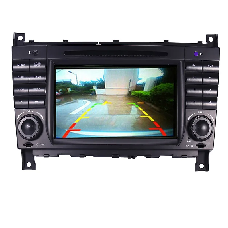 In Stock Android 11 Car DVD Player For Mercedes Benz W203 W209 W219 A Class A160 C-Class C180 C200 CLK200 C230 GPS Radio stereo images - 2