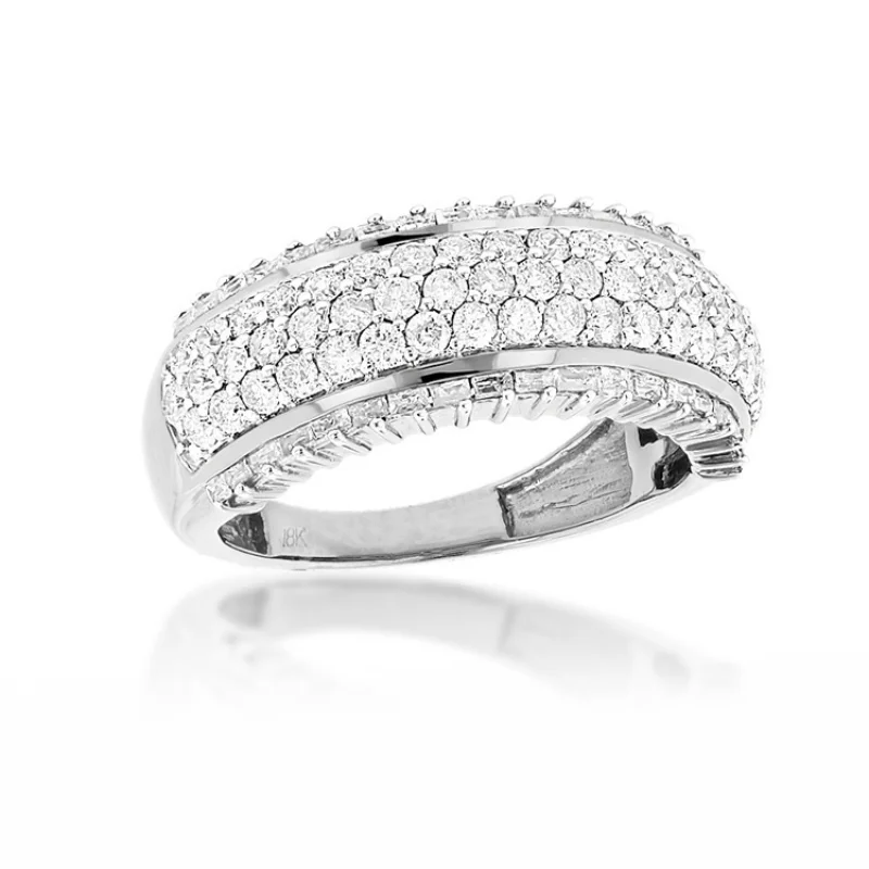 

Trendy 3 Colors Inlaid Full Zirconium Crystal Rose Gold Color Female Alloy Ring for Women Party Jewelry Gift