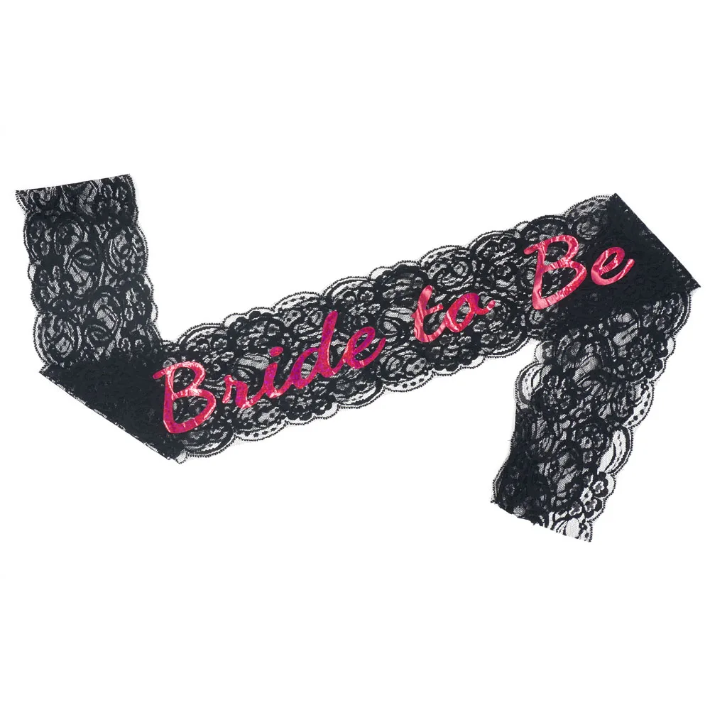 Свадебные подарки украшение невесты для вечерние черный роскошный кружевной