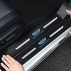 Для geely emgrand углеродного волокна наклейки для автомобиля подоконник педаль отделки салона авто Анти-Царапины защитные наклейки на багажник