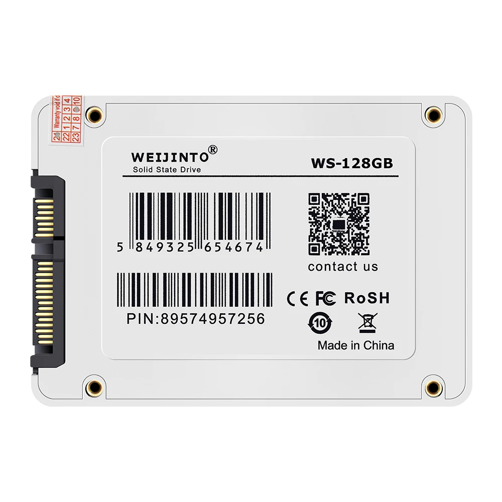 WEIJINTO SSD 128 ГБ 120 512 256 480 960 ТБ 500 Гб 360 гб 250 720 Sata 2 5 дюймовый Внутренний твердотельный