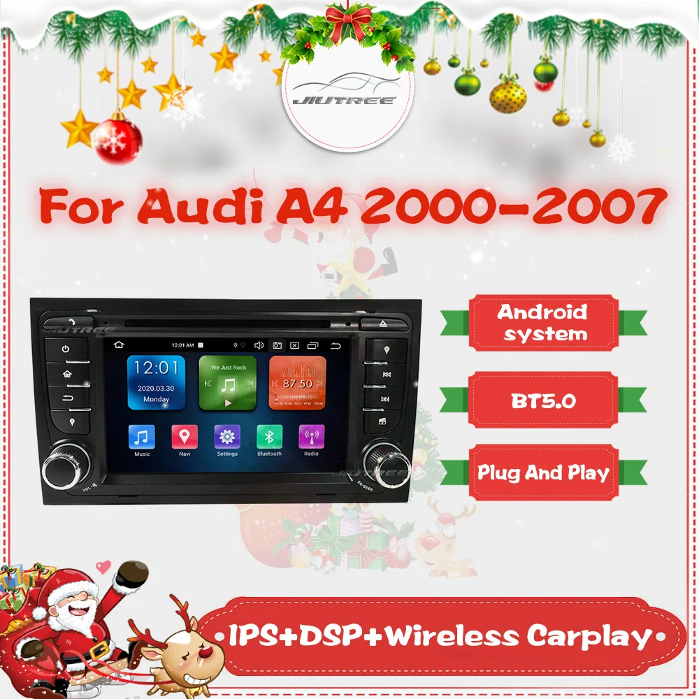 

8 inch Android Car Radio For Audi A4 2000-2007 Car GPS Navigation Head Unit Multimedia DVD Player Auto Radio Audio Receiver