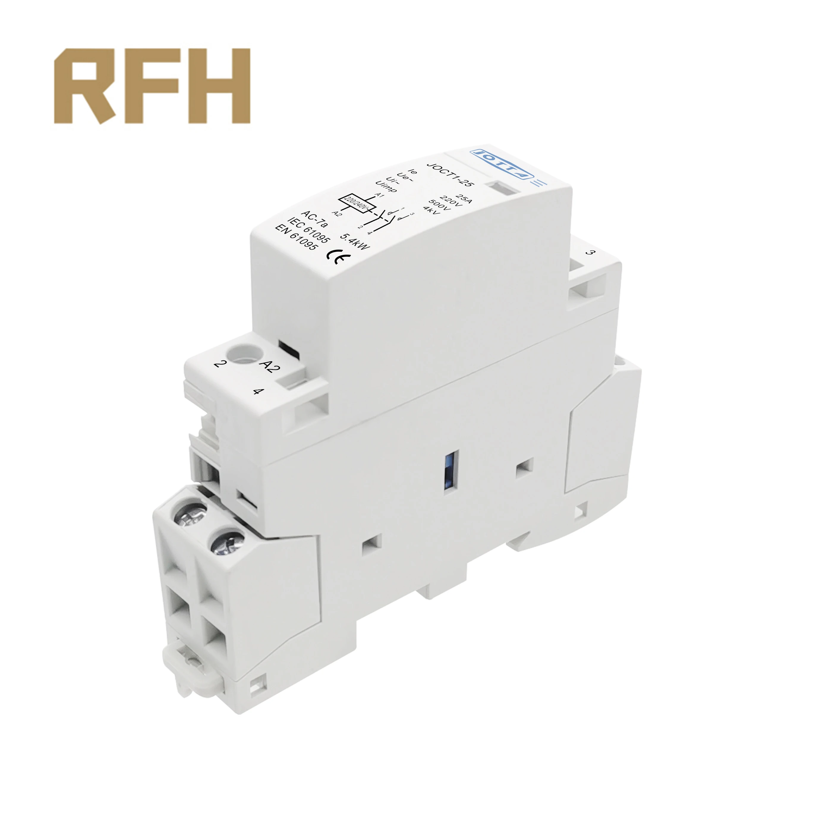 Американская классификация проводов 2р 16A/20A/25A 220V/230V 50/60HZ Din Rail Ac контактор для дома