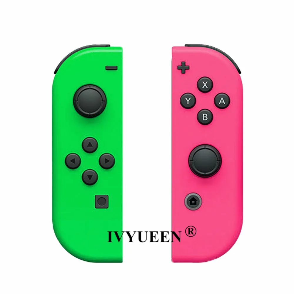 IVYUEEN 1 пара для Nitendo switch NS JoyCon Joy Con контроллер корпус оболочка чехол для Nintendo doswitch зеленый фиолетовый розовый чехол