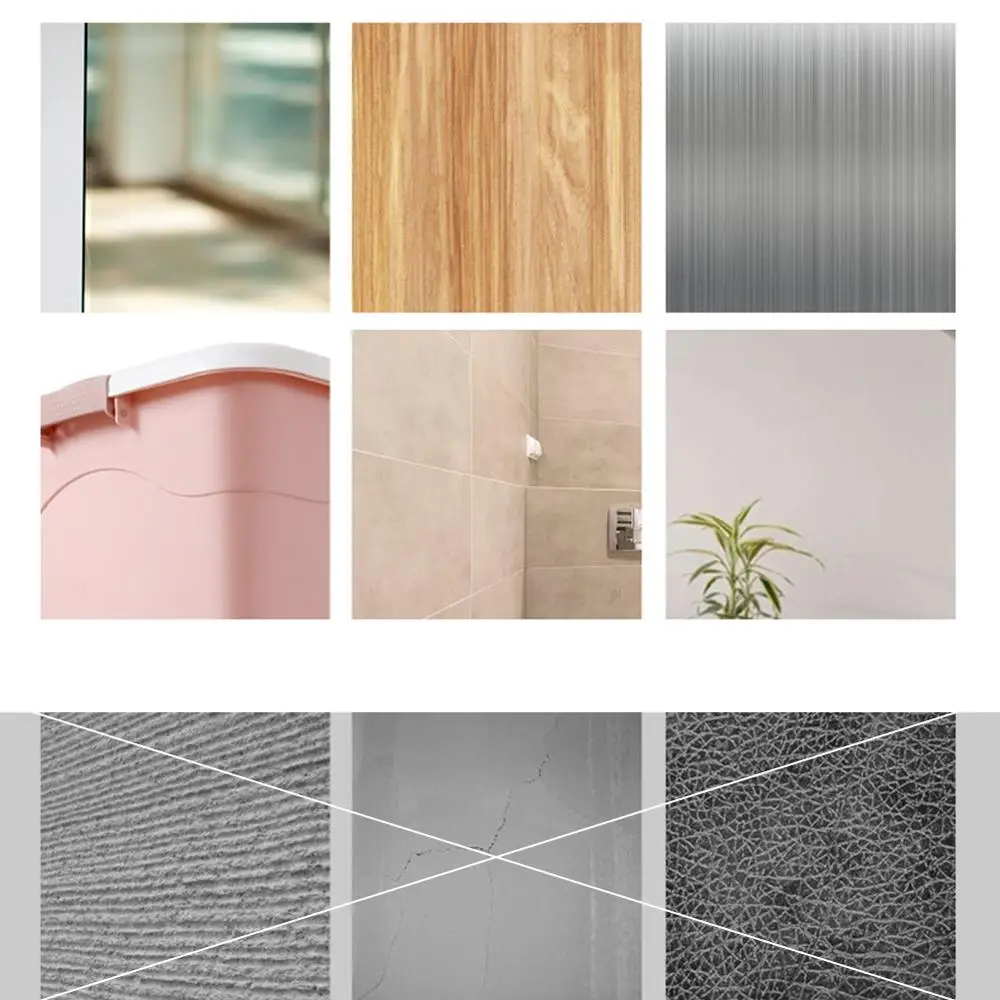 

50Pcs Strong Viscosity Double Sided Adhesive Tape Super Sticky PVC Non-marking Strong Double-sided Stickers