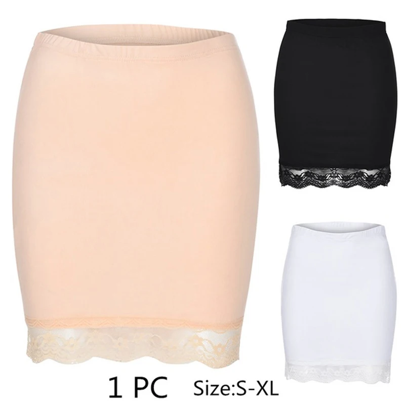 Сексуальная кружевная прозрачная юбка женская формальная эластичная короткая с