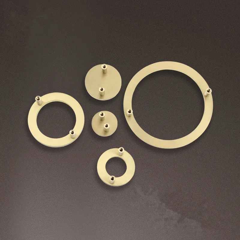 Китайская латунная ручка круглые ручки Европейский современный шкаф дверные