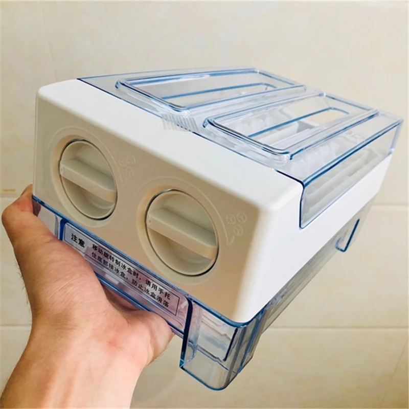 

Refrigerator Storage Drawer 30 Grid Small Ice Cube Mould Box Popsicle Molds Maker Tray Juice Making DIY Bar Kitchen Accessories