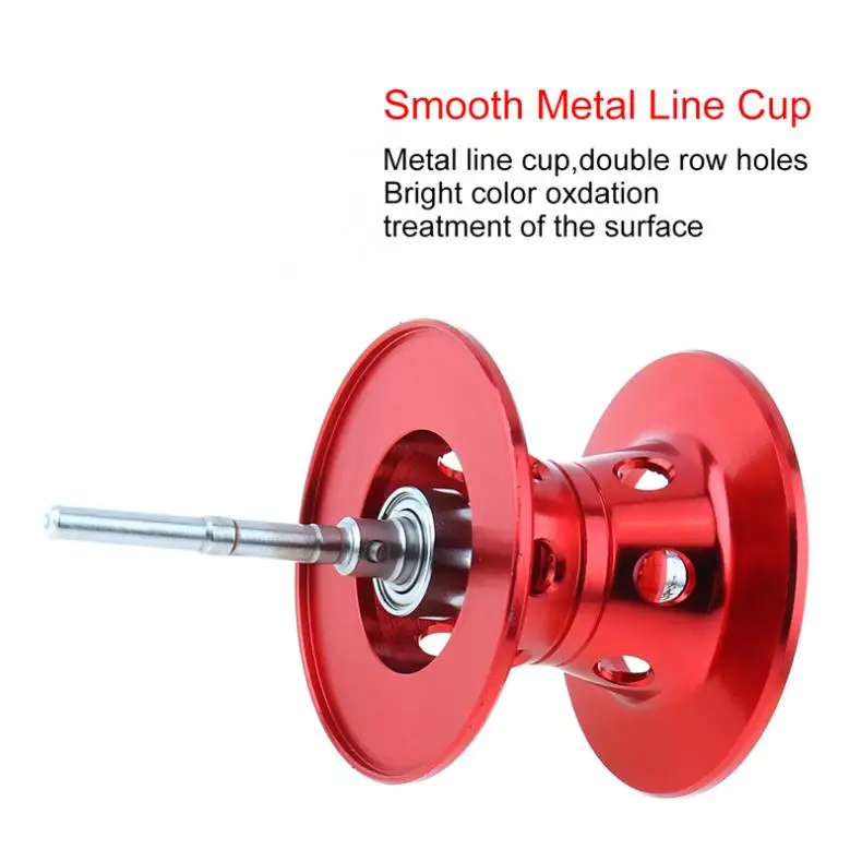 

17+1BB High Speed 7.2:1 Gear Ratio Fishing Bait Casting Reel Braking Force 8KG/18LB with Right Left Hand Optional