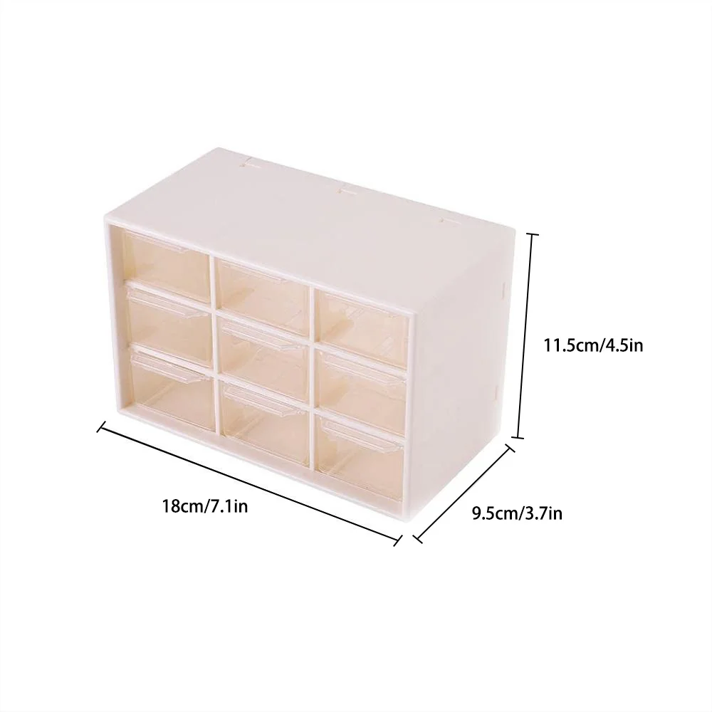 

Large Capacity Cosmetic Storage Box Makeup Drawer Organizer Jewelry Nail Polish Makeup Container Desktop Sundries Storage Box