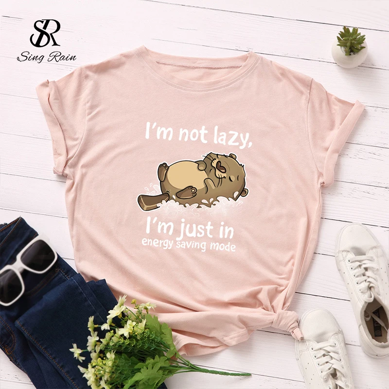 Женская футболка с надписью справочный Медведь забавная Футболка принтом