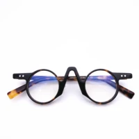 belight optical acetate round shape contrast color men women small prescription eyeglasses retro frame eyewear hp234