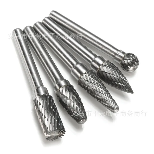 

Fixmee 1x 1/4'' Shank 8MM Head Tungsten Carbide Rotary Burr Grinder Carving Cutter Bit