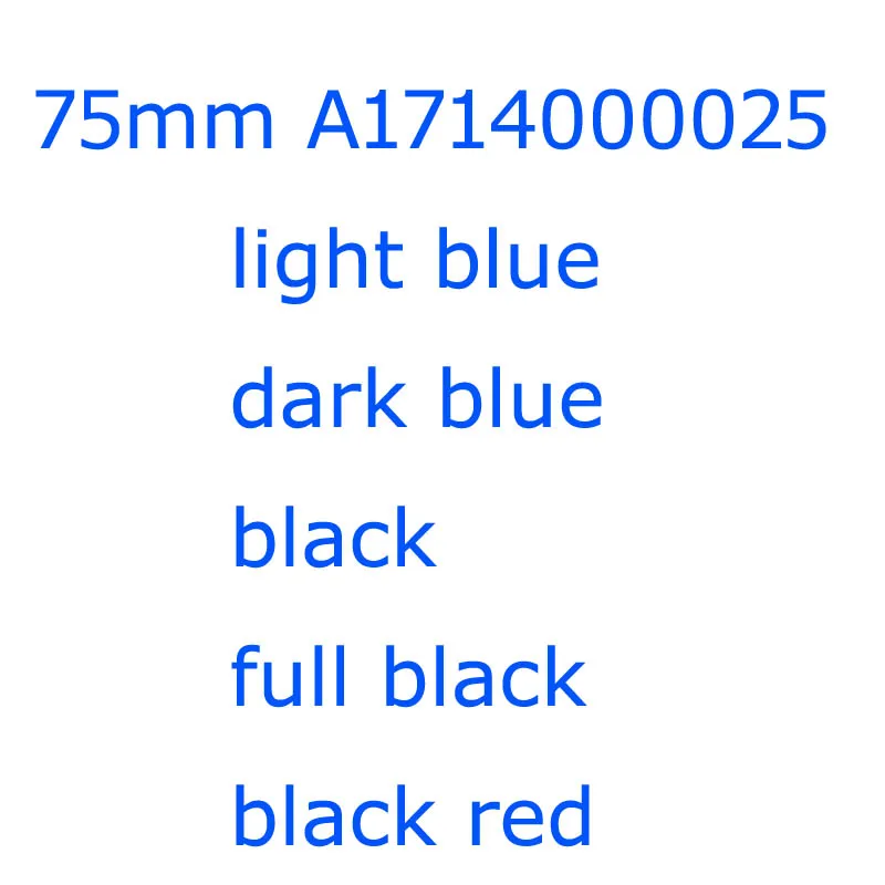 20 шт 75 мм Синий Черный Красный Центр колеса Крышка колпака A1714000025|Колпаки на