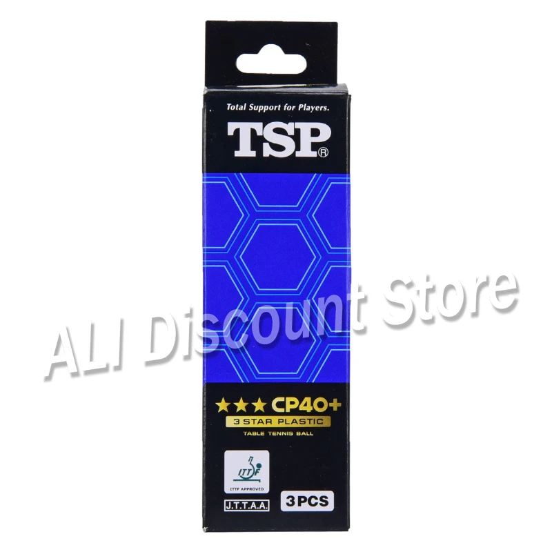 

Original Tsp 3 Star 40mm+ Poly Table Tennis Balls (seamed) New Material Plastic Ping Pong Balls Ittf Approved