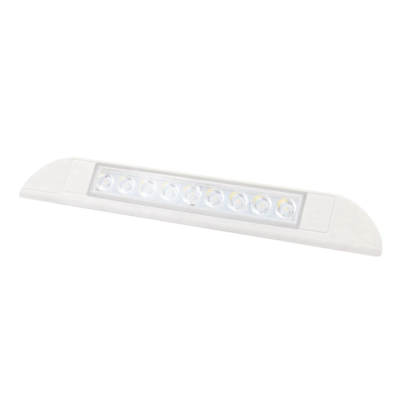 

9 LED Awning Light 12V 24V Waterproof 256mm Exterior Caravan Motorhome Strip Lamp