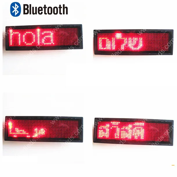 Новинка Bluetooth перезаряжаемый Программируемый Прокрутка со светодиодным