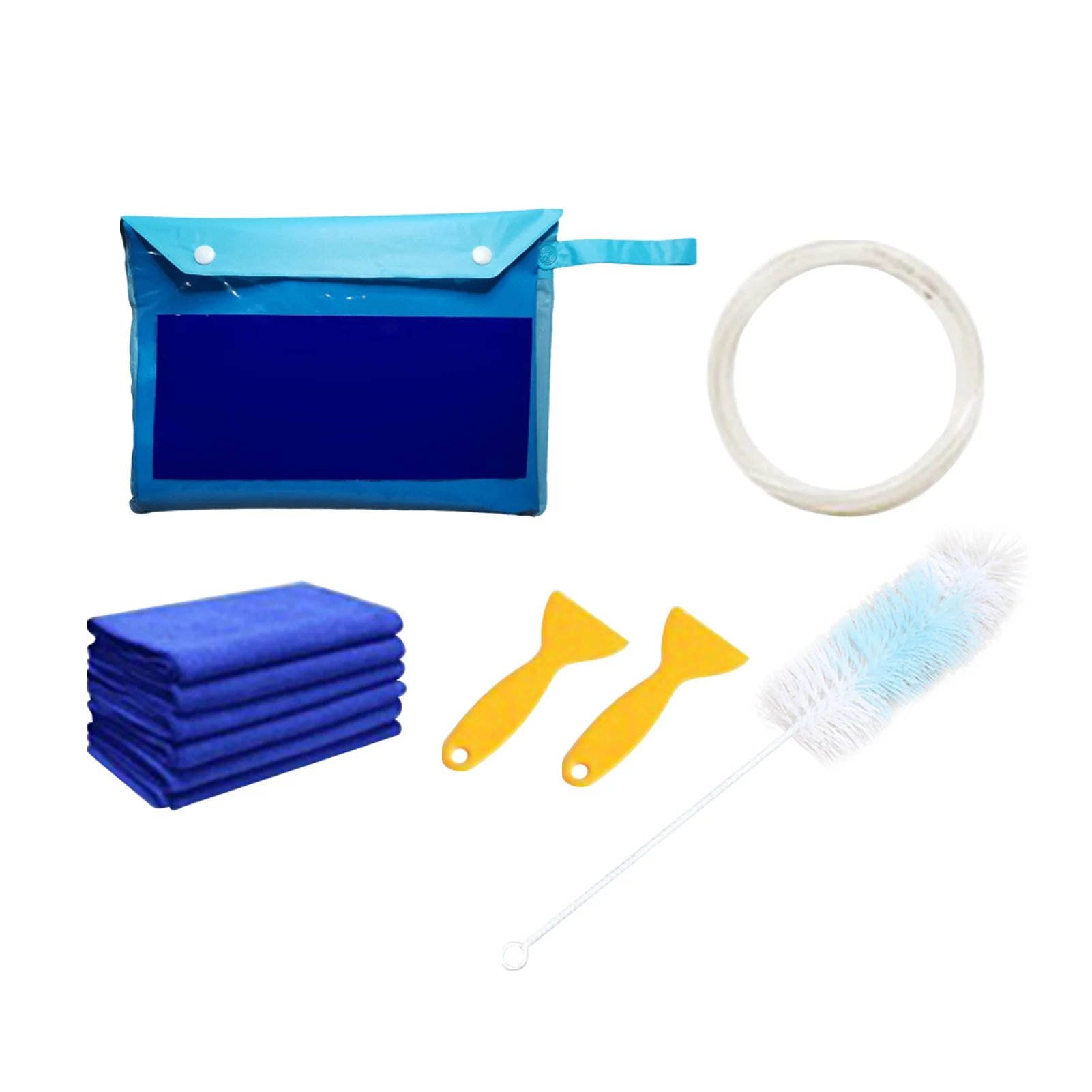 

Двухсторонний комплект для очистки кондиционера, водонепроницаемый подвесной инструмент для удаления пыли, опорная пластина, Бытовые аксе...