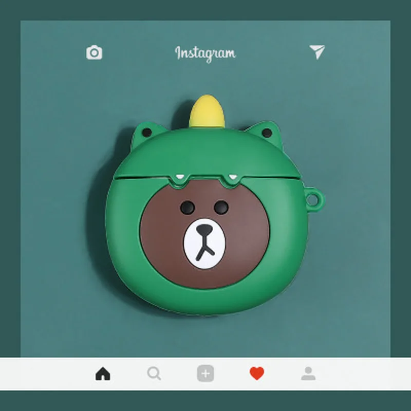 Для AirPods чехол для девочек милый стиль уникальный мультфильм Новый наушников s