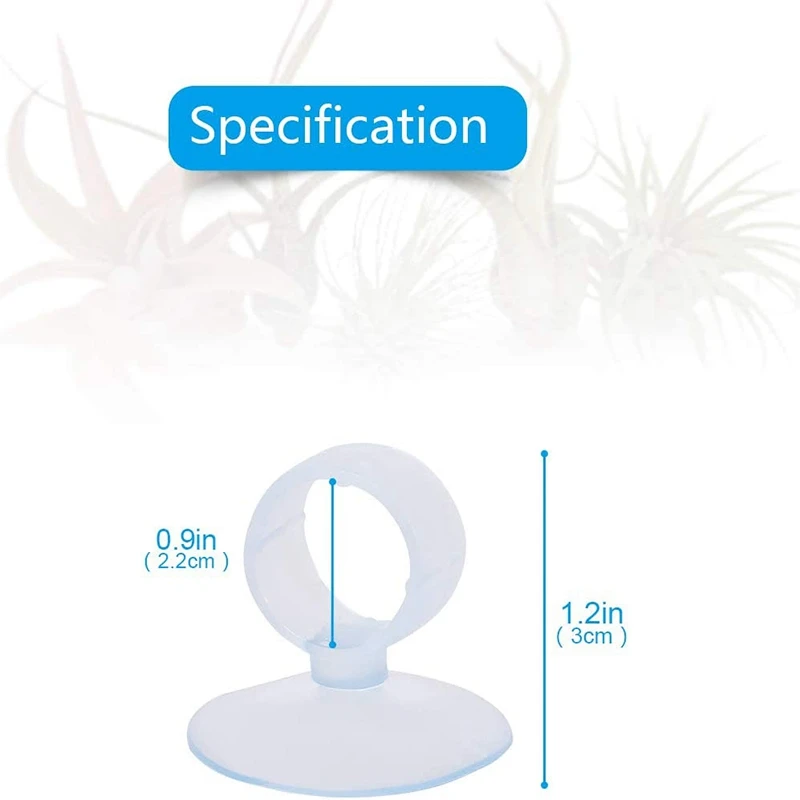 Продвижение! 20 шт. Подвеска для воздушных растений с присоской для подвешивания (растения не включены)