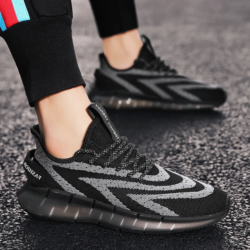 

Shoes Casual Summer Sneakers Breathable Casual Shoes Mens Trainers Men Zapatos Informales De Hombre Black Man Fashion Sport Male