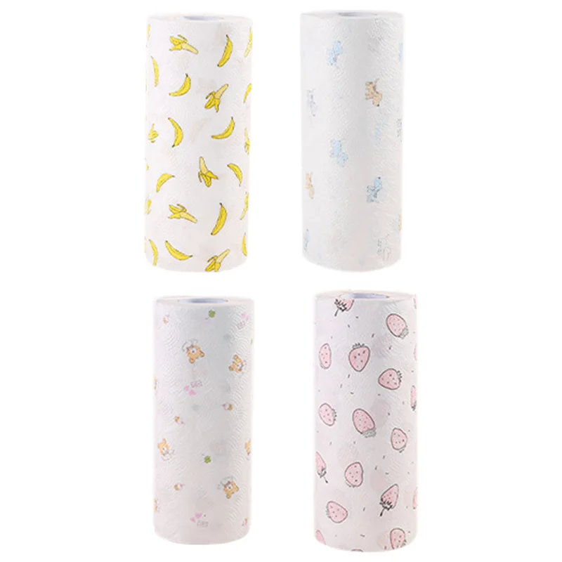 2 рулона одноразовое тряпичное полотенце антипригарное масло для очистки воды