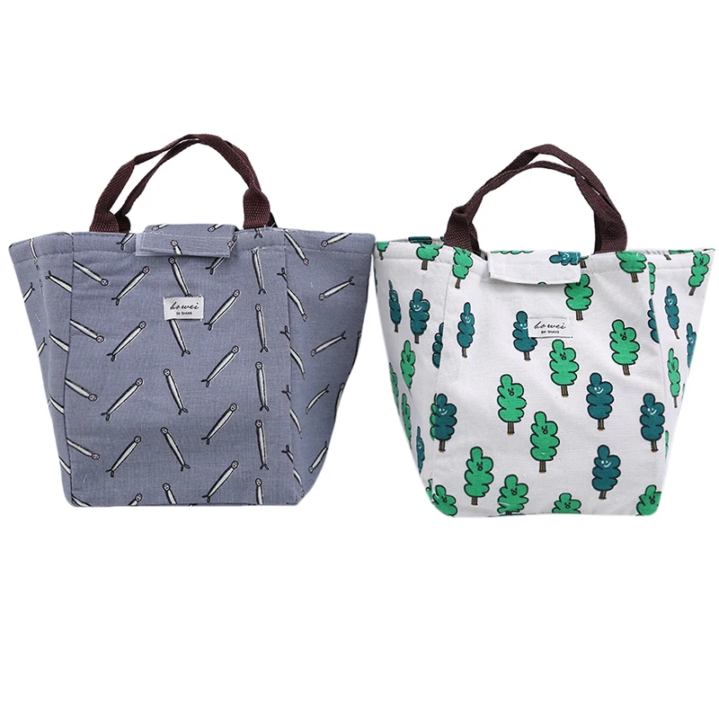 

New Arrival Creative Travel Portable Lunch Bag Waterproof Men Women Student Lunch Box Thermo Bag Office School Picnic Cooler Bag