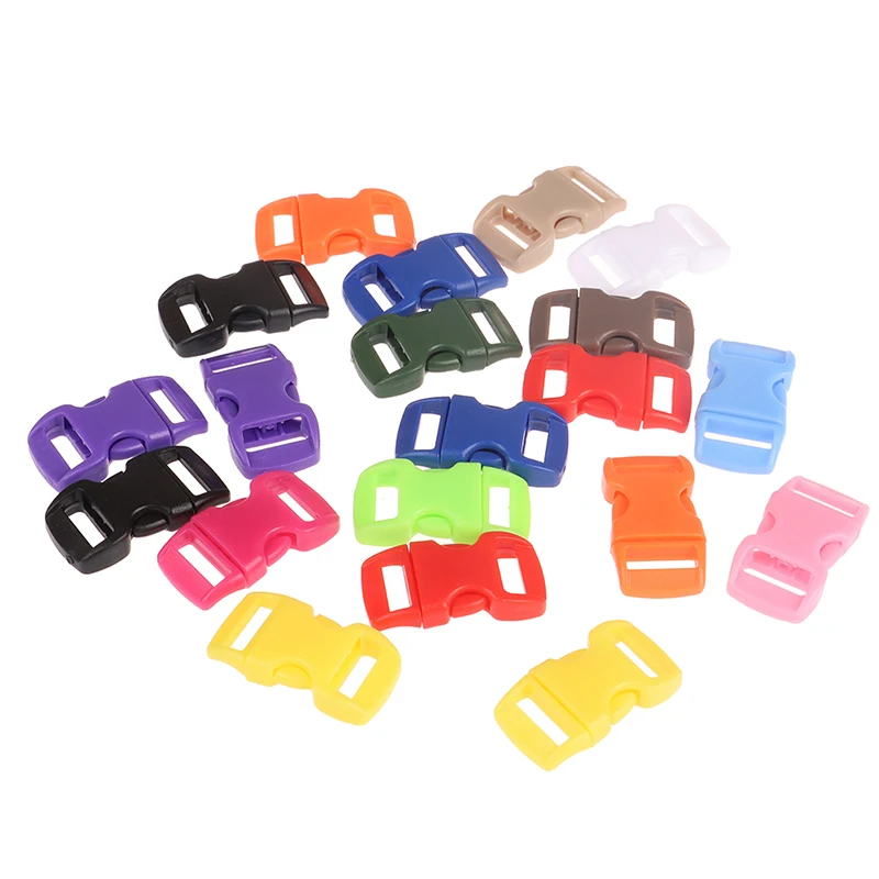 20 шт./лот Детали сумок цветные изогнутые застежки с боковой застежкой для