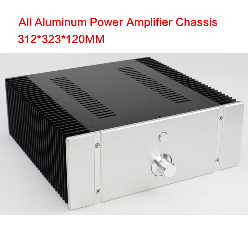 

312*323*120MM All-aluminum Power Amplifier Chassis Amplifier Class A DAC Case Power Supply Shell Amplifier Box Audio Enclosure