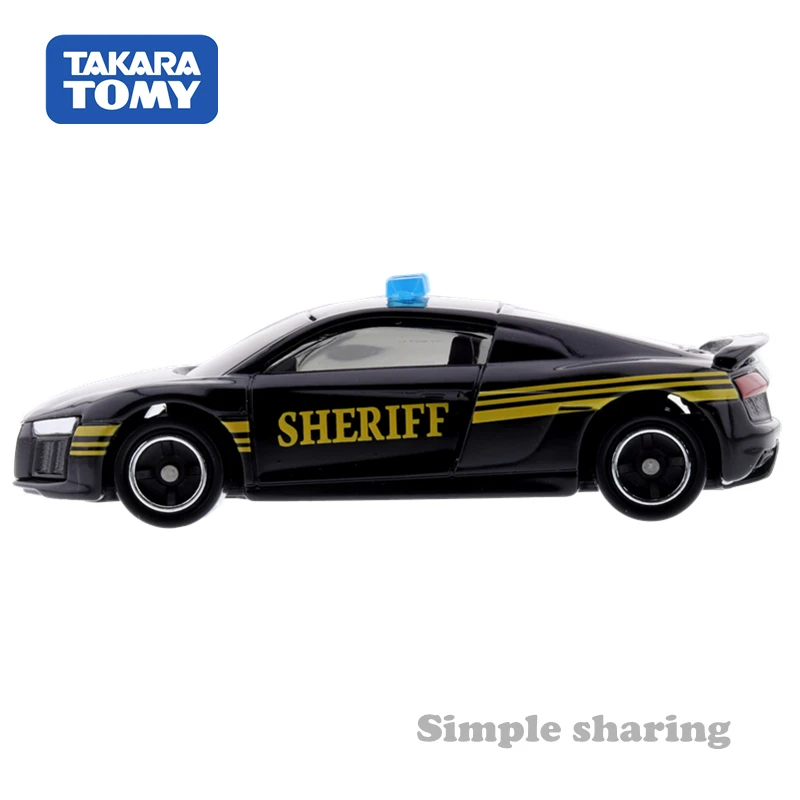 

Takara Tomy AEON Limited Tomica No.49 Audi R8 American Police Type Car Hot Pop Kids Toys Motor Vehicle Diecast Metal Model
