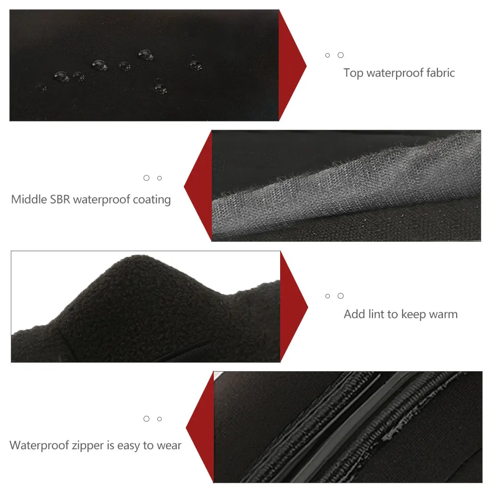 Унисекс для сенсорных экранов перчатки бега зимние уличные противоскользящие