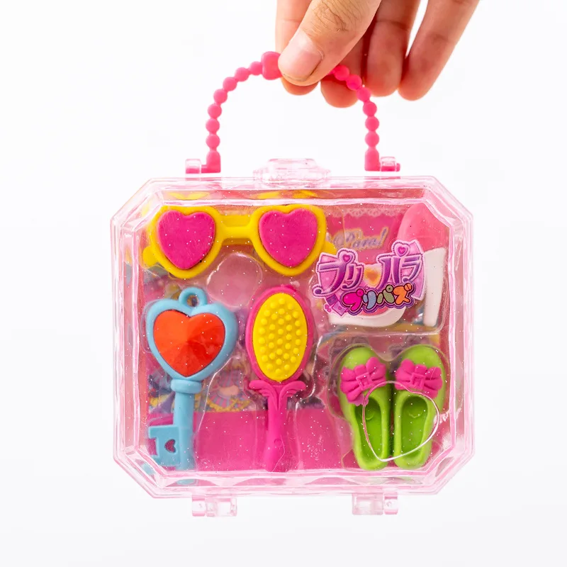 Новинка Творческий замок принцесса серии школьные детские ластики набор