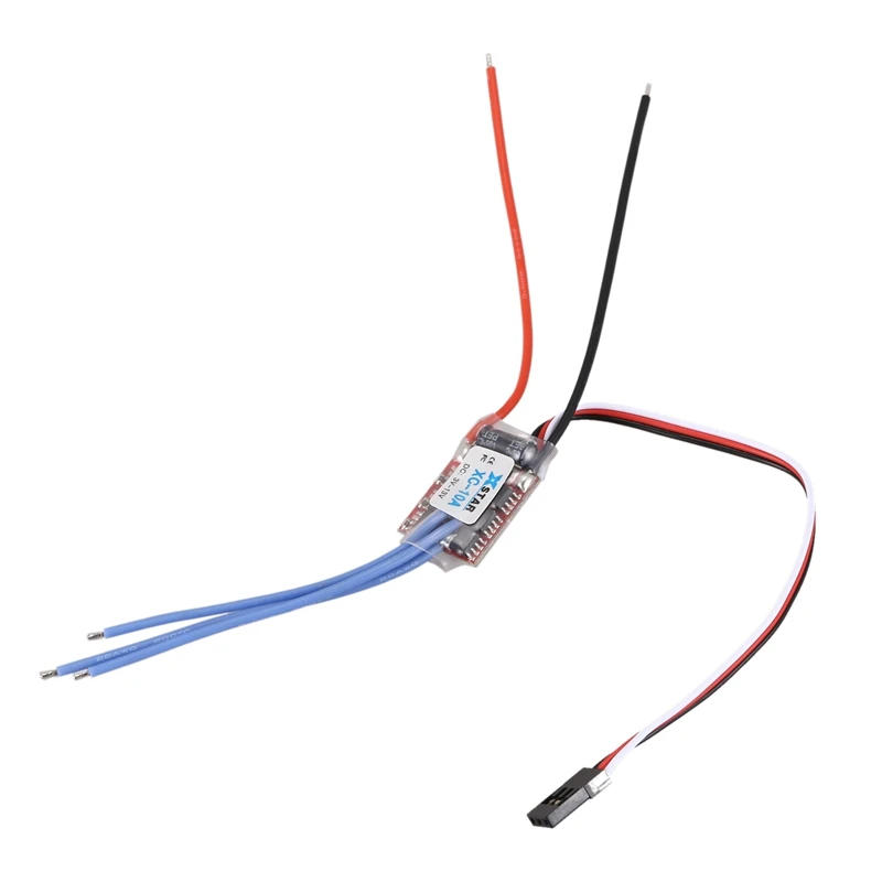 

XC-10A RC Car Mini-Q Mini-Z Car бесщеточный ESC 10A 1-2S 8G Электронный регулятор скорости двухсторонний передний задний тормоз