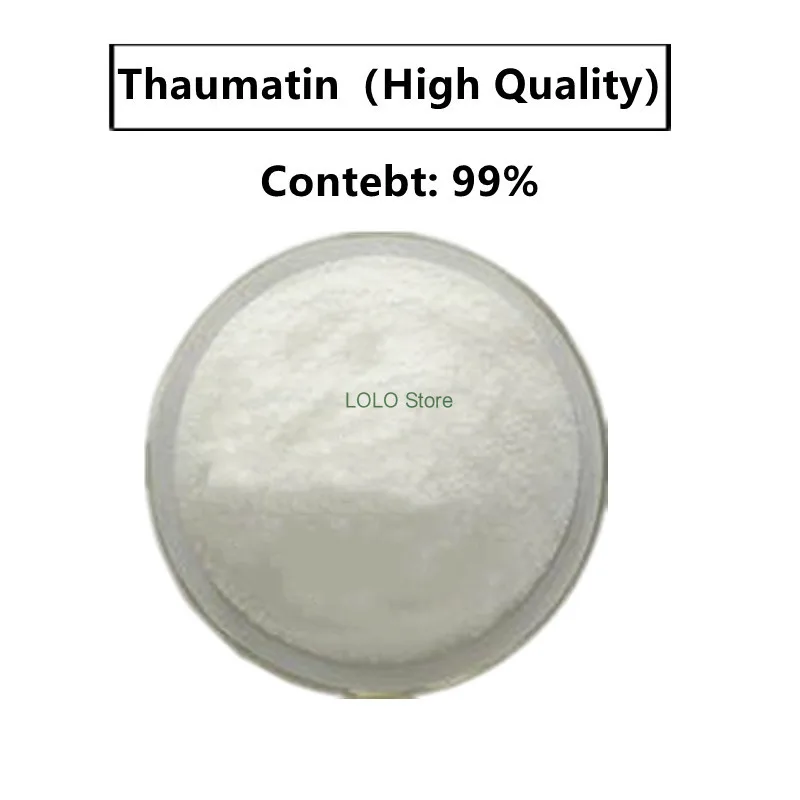 

500g-30g High Quality Thaumatin 99% Substitute Sugar Flavoring Agent Non-calorie Sweetener