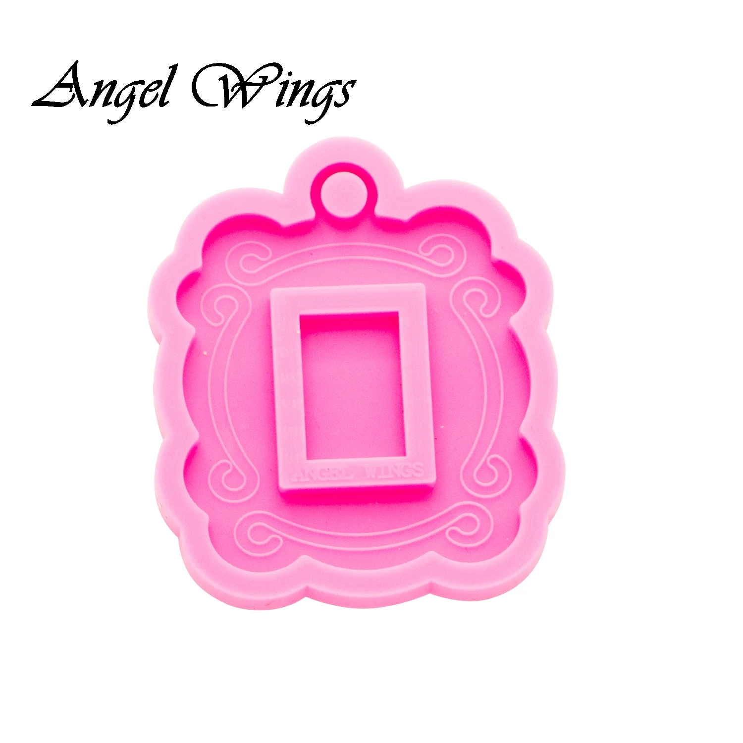 Блестящие брелки в виде рамки формы DIY ювелирные изделия брелок плесень