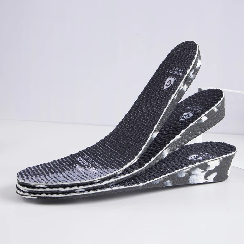 

Height Increase Insole 1 Pair Hard Breathable Memory Foam Heel Lifting Inserts Shoe Lifts Shoe Pads Elevator Insoles for Unisex
