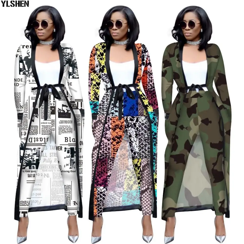 Африканские комплекты для женщин Новая африканская одежда с принтом эластичные